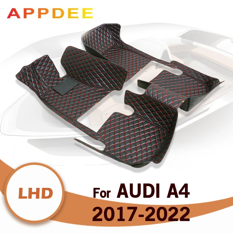 

APPDEE Car floor mats for AUDI A4 Hatchback B9 2017 2018 2019 2020 2021 2022 Custom auto foot Pads automobile carpet cover