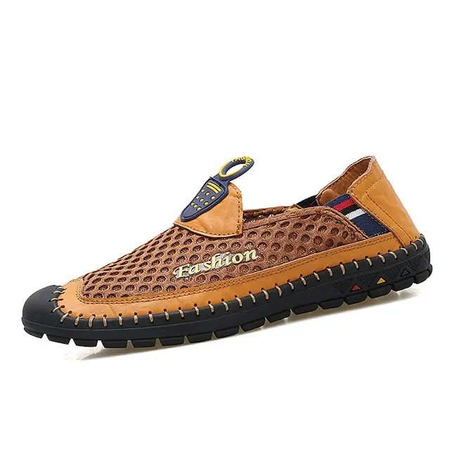 Brand Comfortable Casual Leather Shoes Men Loafers Spring/Summer Mesh Shoes Men Flats Breathable Driving Shoes Men Moccasins
Brand Comfortable Casual Leather Shoes Men Loafers Spring/Summer Mesh Shoes Men Flats Breathable Driving Shoes Men Moccasins