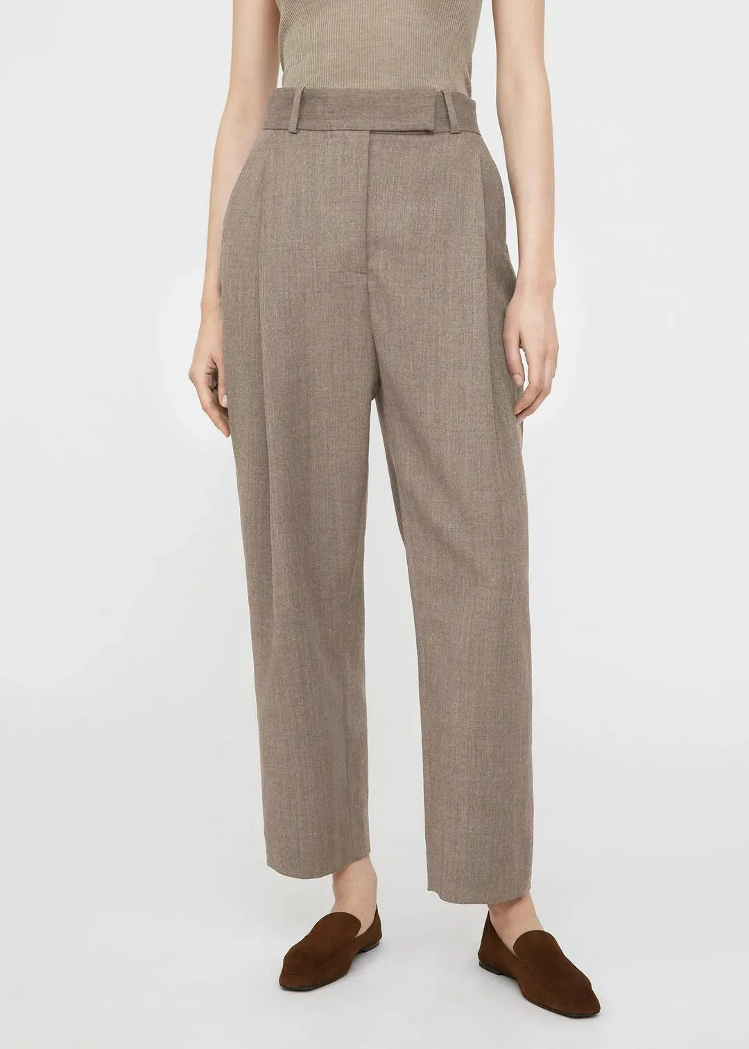 T0teme Autumn/Winter Women Pants Trousers Wide Leg Wool Multi Colors High Waist Button Fasten Office Lady Casual
T0teme Autumn/Winter Women Pants Trousers Wide Leg Wool Multi Colors High Waist Button Fasten Office Lady Casual