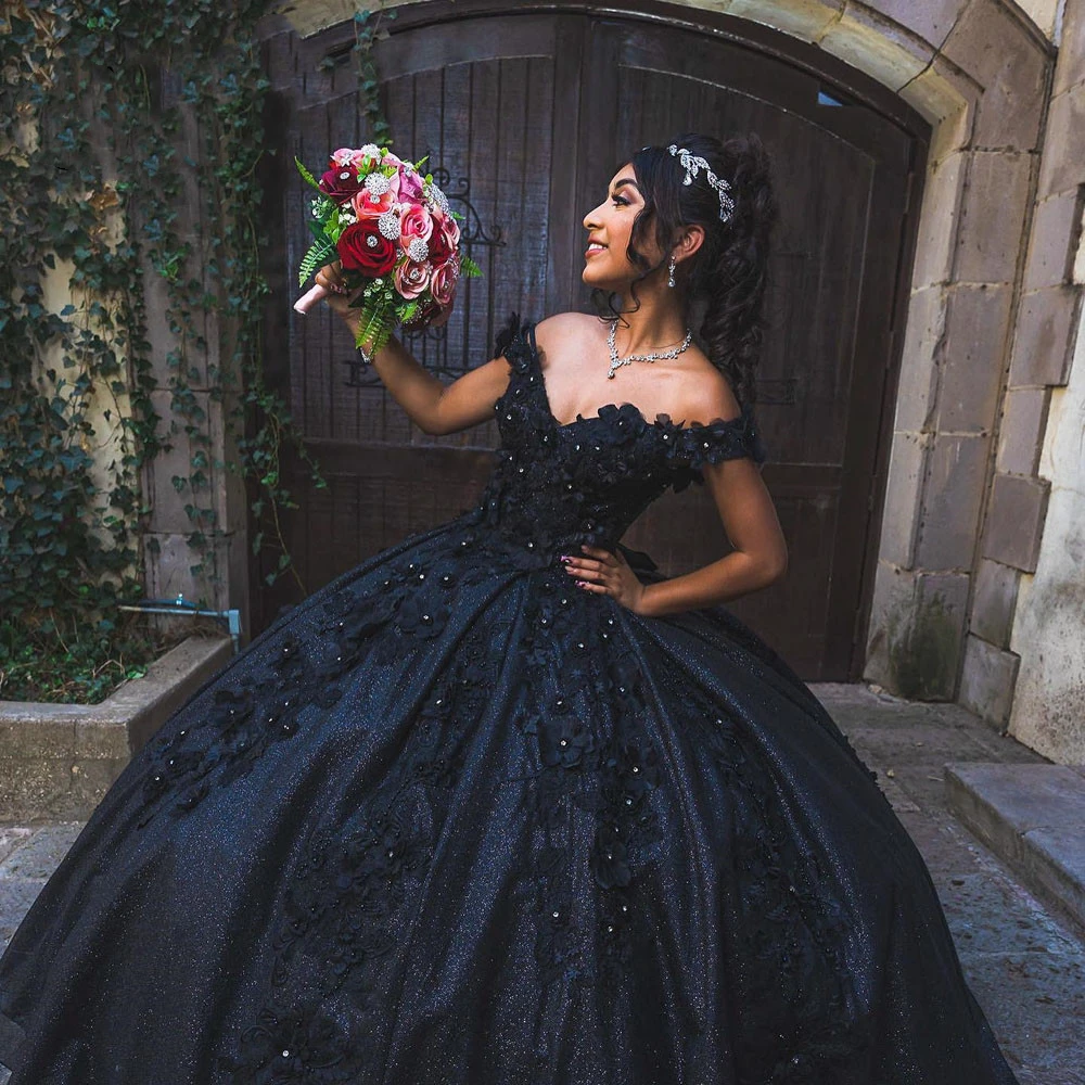 Haute Couture Navy Blue Quinceanera Dresses Corset Ball Gown Beaded 3D Flowers Formal Prom Birthday Gowns Princess Sweet
Haute Couture Navy Blue Quinceanera Dresses Corset Ball Gown Beaded 3D Flowers Formal Prom Birthday Gowns Princess Sweet