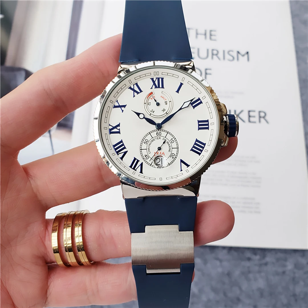 High-quality men's luxury multi-functional automatic mechanical watch silica gel business leisure watch, Ulysses watch buckle
High-quality men's luxury multi-functional automatic mechanical watch silica gel business leisure watch, Ulysses watch buckle