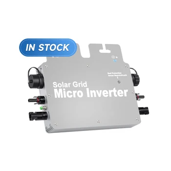 Ac 엔드 케이블 태양광 시스템 그리드 마이크로 인버터, 와이파이 모바일 앱 통신 스탠드, 600W, 110V, 220V