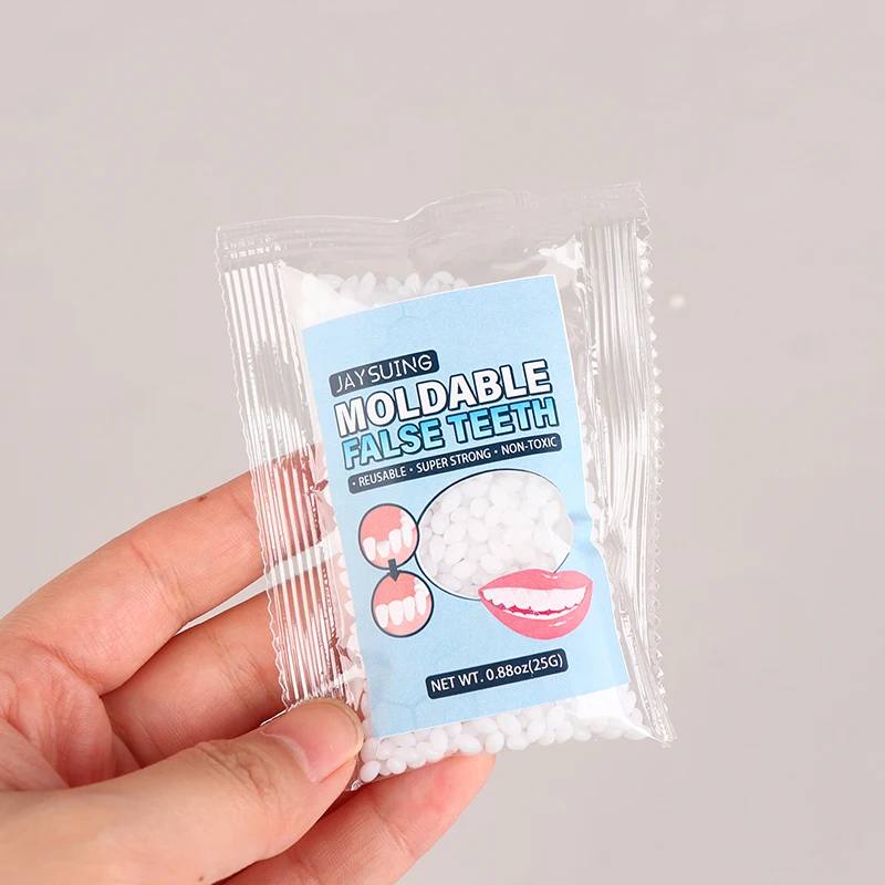 Resin 25g Temporary Tooth Repair Kit Teeth And Gaps False Teeth Solid Glue Denture Adhesive Teeth Whitening Tooth Beauty 
Resin 25g Temporary Tooth Repair Kit Teeth And Gaps False Teeth Solid Glue Denture Adhesive Teeth Whitening Tooth Beauty