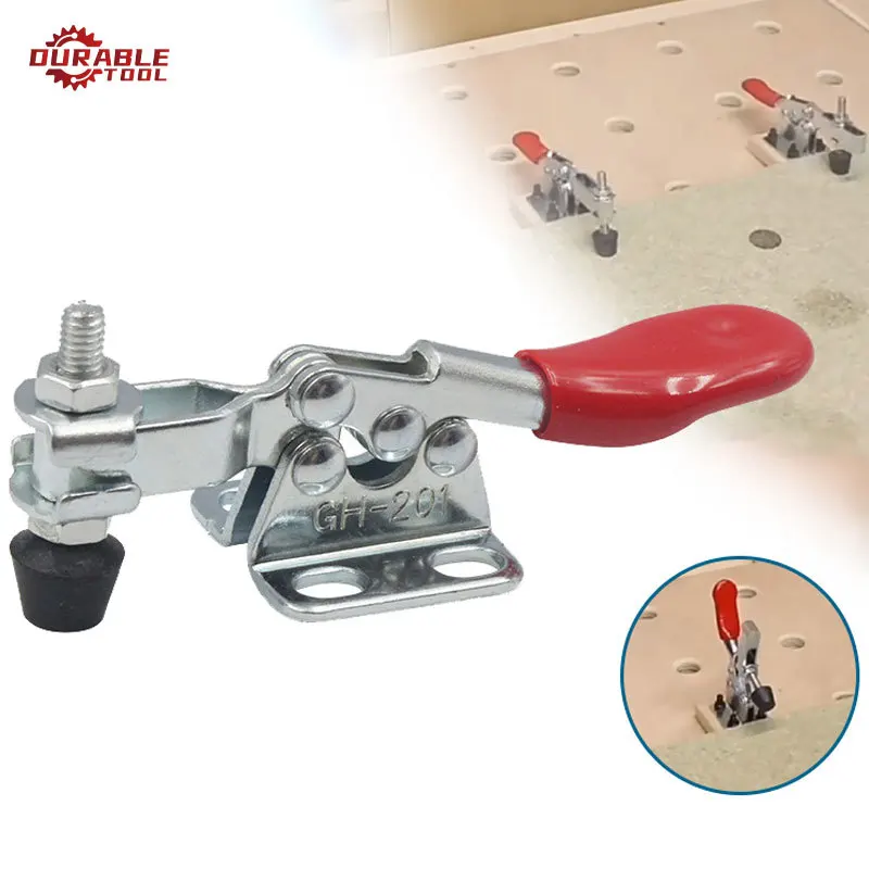 Прочный вертикальный горизонтальный быстросъемный зажим для переключателя 27 кг зажим для деревообрабатывающего инструмента 
Прочный вертикальный горизонтальный быстросъемный зажим для переключателя 27 кг зажим для деревообрабатывающего инструмента