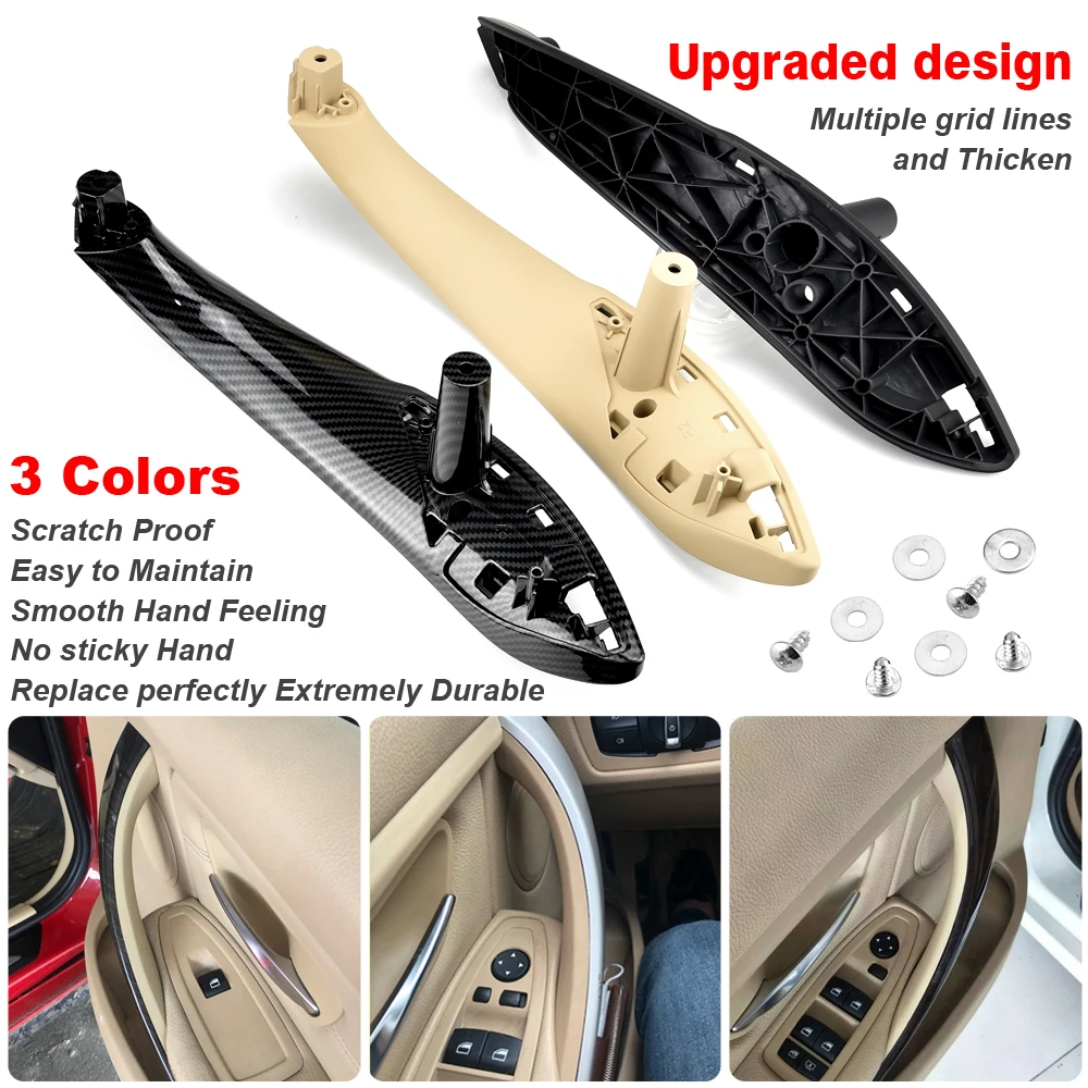 Interior Door Front Rear Left Right Pull Handle Cover Trim For BMW 3 Series F30 F80 F31 F32 F33 F34 F35 F36 2013-2018
Interior Door Front Rear Left Right Pull Handle Cover Trim For BMW 3 Series F30 F80 F31 F32 F33 F34 F35 F36 2013-2018