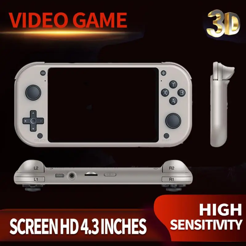 

Video Game Machine Convenient 4k Retro Easy To Carry Compatible Immerse Yourself In The Game World Handheld Gaming Devices 64 3d