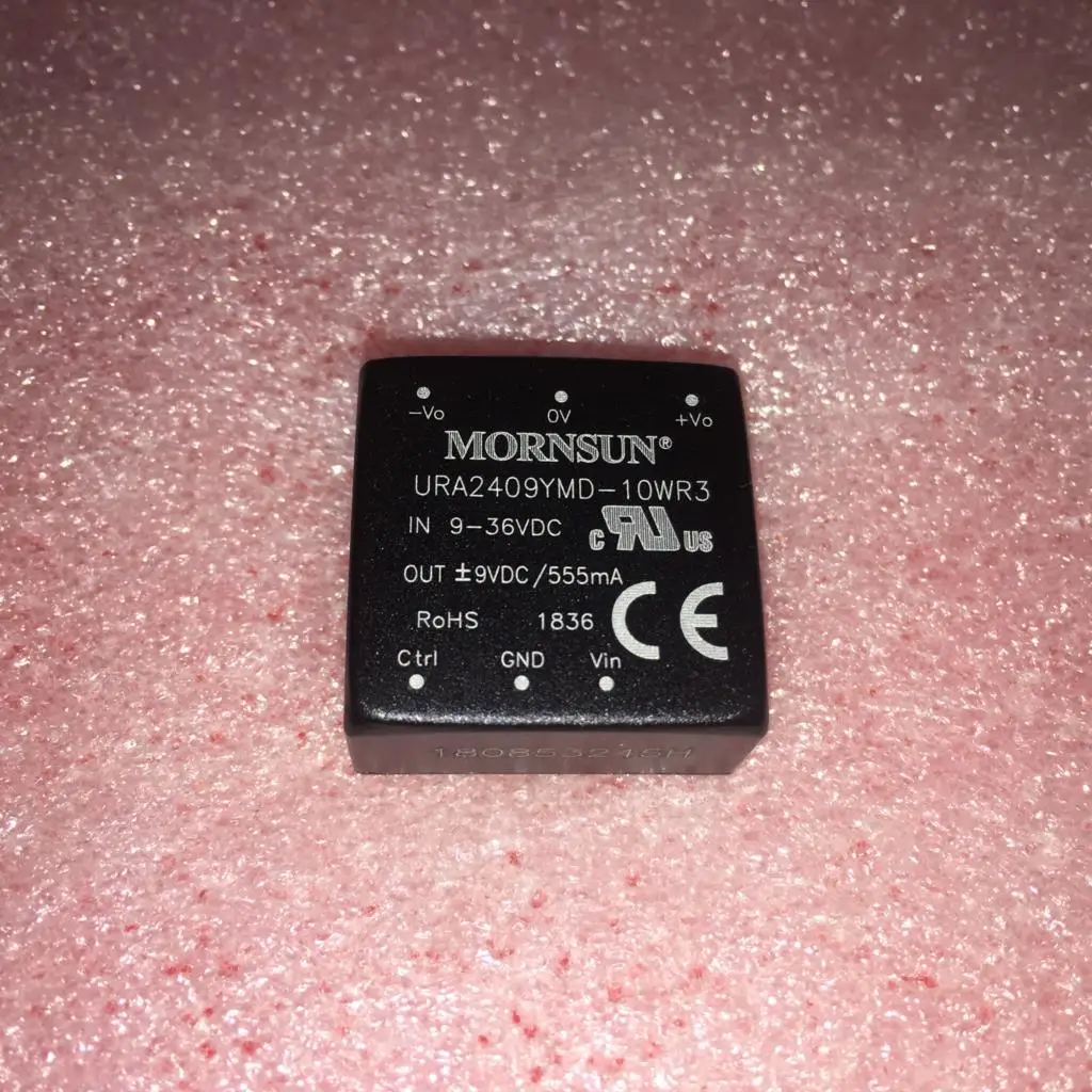 URA2409YMD-10WR3 DC / DC power module 9-36V input positive and negative 9V output
URA2409YMD-10WR3 DC / DC power module 9-36V input positive and negative 9V output