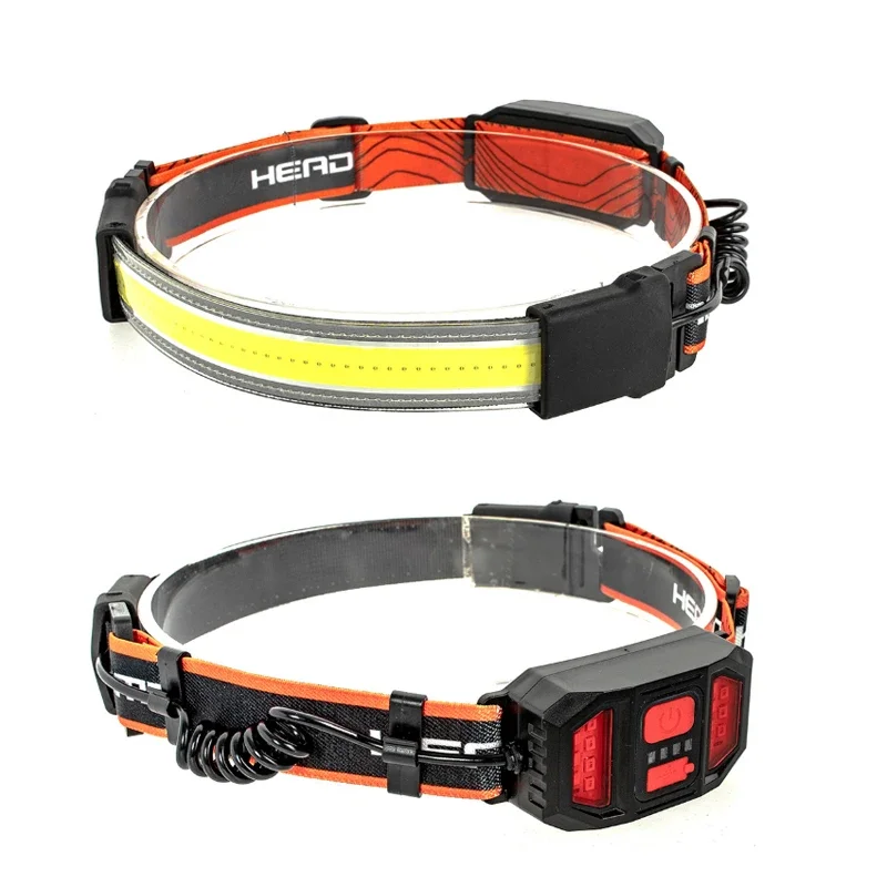 Factory Direct Head lamp Type-C USB Rechargeable LED Headlamp 3 Modes Sensor Control Outdoor Lamp COB Headlamp
Factory Direct Head lamp Type-C USB Rechargeable LED Headlamp 3 Modes Sensor Control Outdoor Lamp COB Headlamp