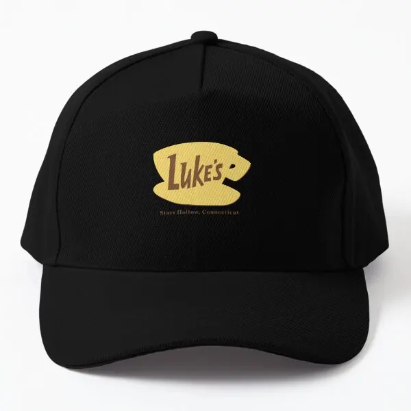 

Luke Is Diner Baseball Cap Hat Outdoor Hip Hop Summer Women Mens Sport Printed Black Fish Casual Solid Color Bonnet Casquette