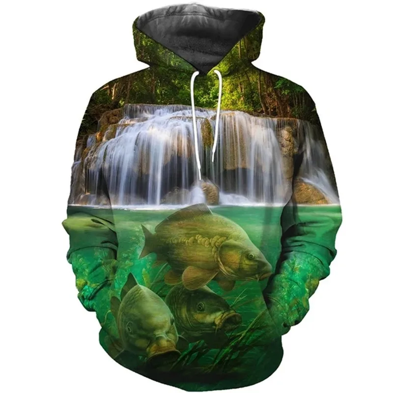 Fashionable fish pattern Harajuku casual sportswear Fun 3D printed hoodie/hooded sweatshirt for men and women
Fashionable fish pattern Harajuku casual sportswear Fun 3D printed hoodie/hooded sweatshirt for men and women