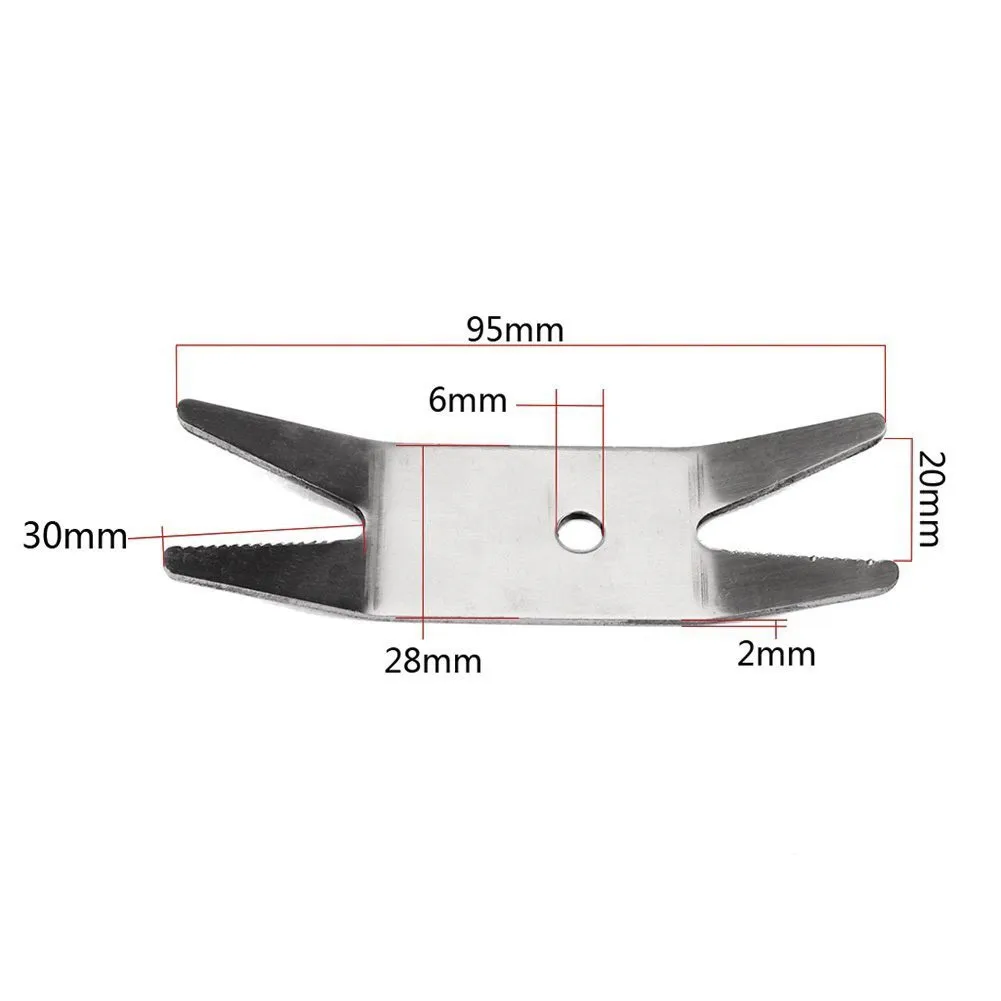 Original Guitar Bass Stainless Steel Tool Wrench Tuning Knob Switch Wrench Wrench Pin Puller Guitar Parts Tool
Original Guitar Bass Stainless Steel Tool Wrench Tuning Knob Switch Wrench Wrench Pin Puller Guitar Parts Tool