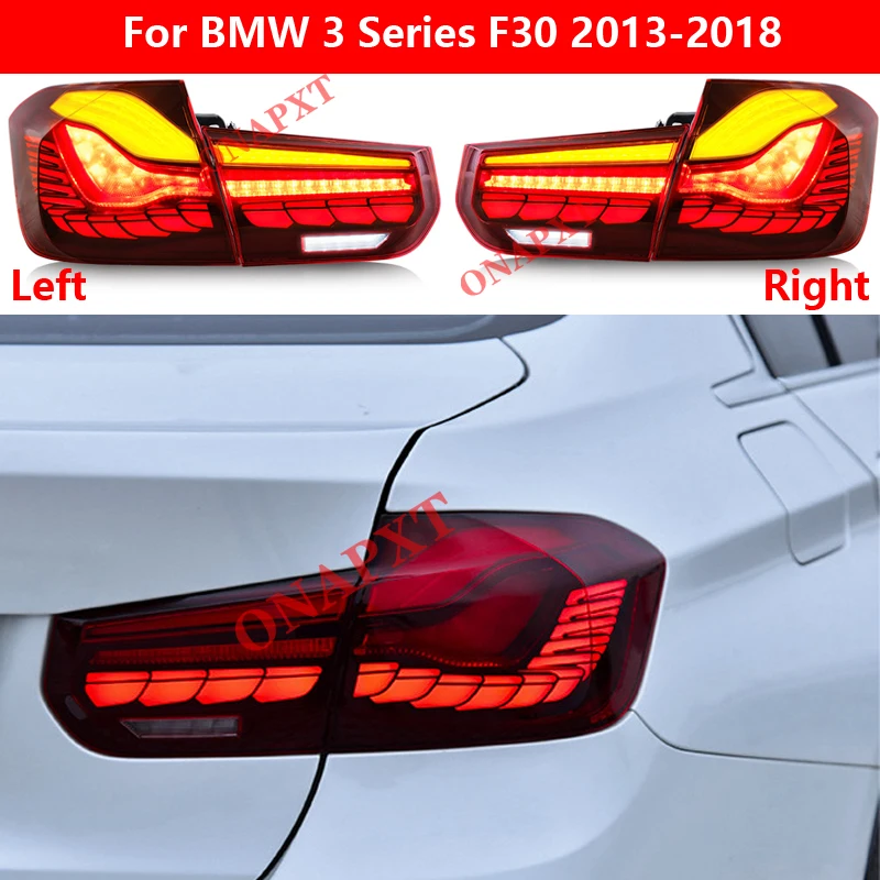 For BMW 3 Series F30 F35 M4 2013-2018 Refit Taillight Rear Lamp Dragon Scale Streaming LED Tail Light Assembly Car Accessories
For BMW 3 Series F30 F35 M4 2013-2018 Refit Taillight Rear Lamp Dragon Scale Streaming LED Tail Light Assembly Car Accessories