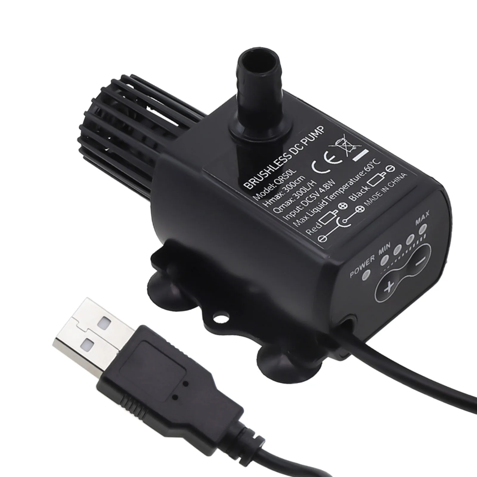 USB DC5V 4,8 W 300L/H Бесщеточный Водяной насос, Водонепроницаемый погружной фонтан, водяной диспенсер для домашних животных, насос, аксессуары
USB DC5V 4,8 W 300L/H Бесщеточный Водяной насос, Водонепроницаемый погружной фонтан, водяной диспенсер для домашних животных, насос, аксессуары