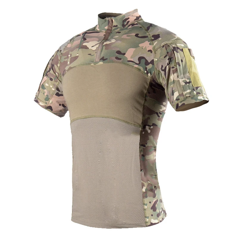 IDOGEAR Military Short Sleeve Camouflage Shirt Men's Black Camo Hiking Hunting Shirts SummerTactical Combat T-Shirt Outdoor
IDOGEAR Military Short Sleeve Camouflage Shirt Men's Black Camo Hiking Hunting Shirts SummerTactical Combat T-Shirt Outdoor
