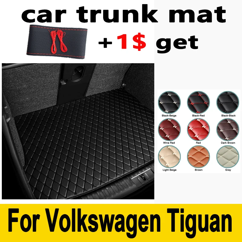 Кожаные Коврики для багажника на заказ для Volkswagen Tiguan 2009-2021, коврик для заднего багажника, коврик для пола, поднос, ковер, грязь
Кожаные Коврики для багажника на заказ для Volkswagen Tiguan 2009-2021, коврик для заднего багажника, коврик для пола, поднос, ковер, грязь