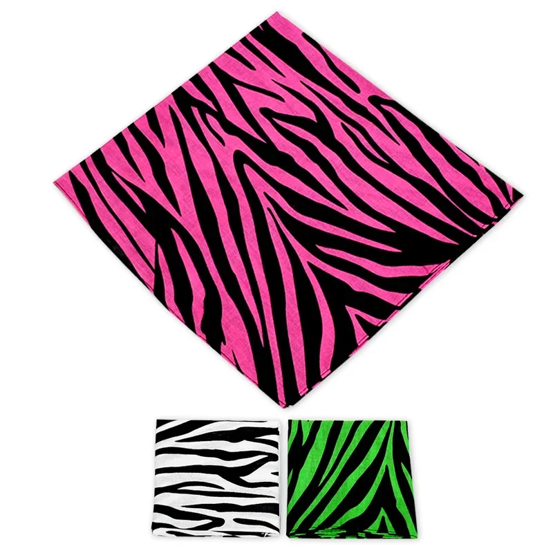 Fashion Women's Cotton Bandanas Hair Scarf Handkerchiefs Lady Zebra Pattern Hair Ribbon Bag Design Wrist Towel Foulard Headband
Fashion Women's Cotton Bandanas Hair Scarf Handkerchiefs Lady Zebra Pattern Hair Ribbon Bag Design Wrist Towel Foulard Headband