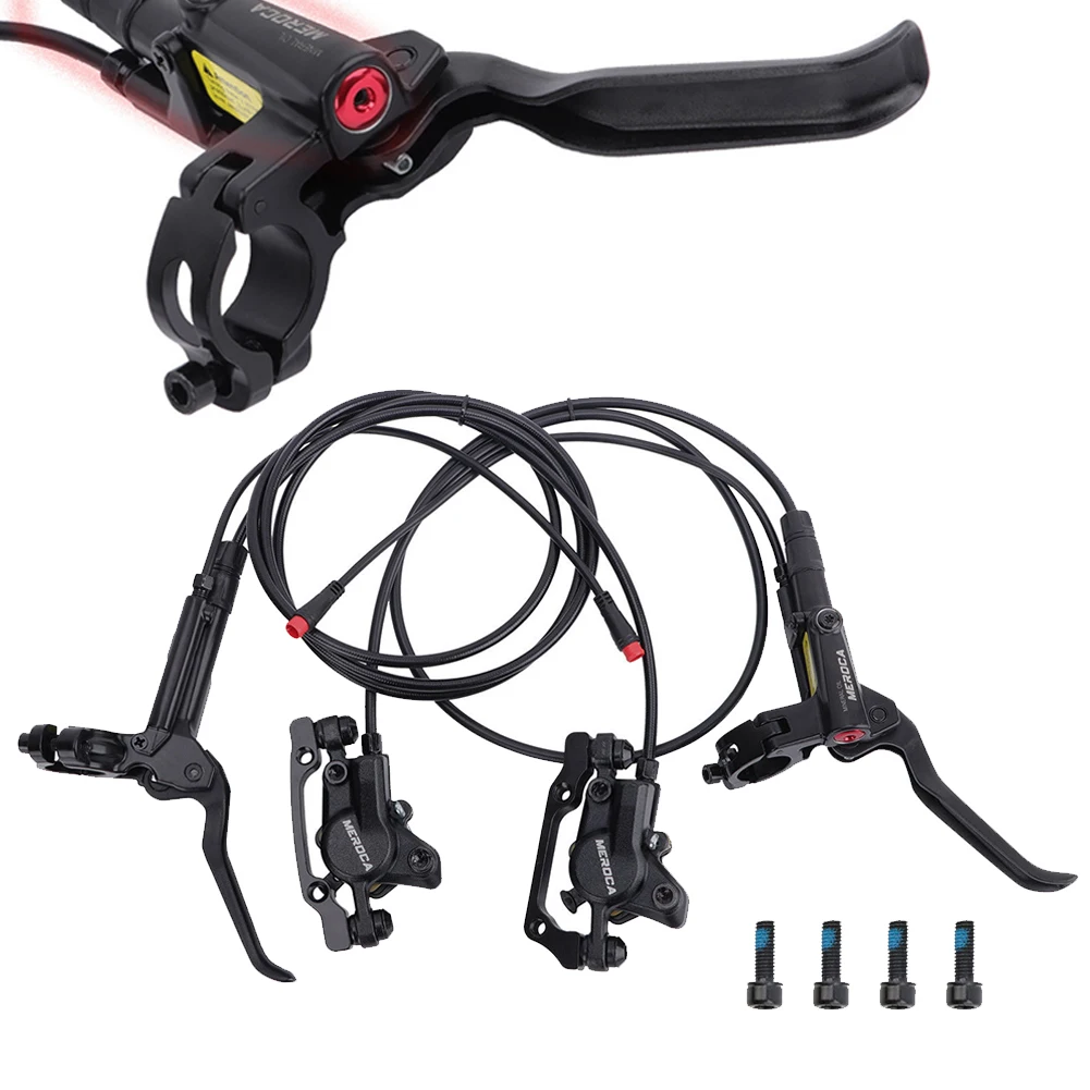 Electric Bicycle Hydraulic Disc Power-Off Oil Brake 2 Piston Calipers 160mm Brake Pads For Disc Brake E-Bike Cycling Accessories
Electric Bicycle Hydraulic Disc Power-Off Oil Brake 2 Piston Calipers 160mm Brake Pads For Disc Brake E-Bike Cycling Accessories