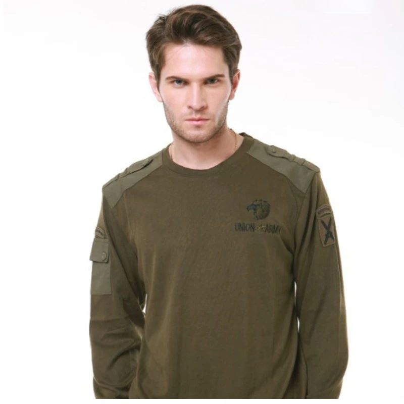 Men Wilderness Survival T-shirt Hjumping Outdoor Clothing Abrasion-proof Long-sleeved Shirts Special Operation Uniform
Men Wilderness Survival T-shirt Hjumping Outdoor Clothing Abrasion-proof Long-sleeved Shirts Special Operation Uniform