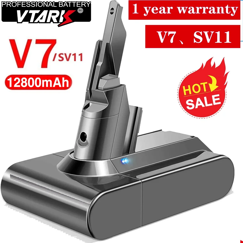Original 128000mAh 21.6V Lithium V7 Battery Replacement for Dyson Motorhead Pro Trigger V7 Animal Car+Boat Fluffy SV11 Battery
Original 128000mAh 21.6V Lithium V7 Battery Replacement for Dyson Motorhead Pro Trigger V7 Animal Car+Boat Fluffy SV11 Battery