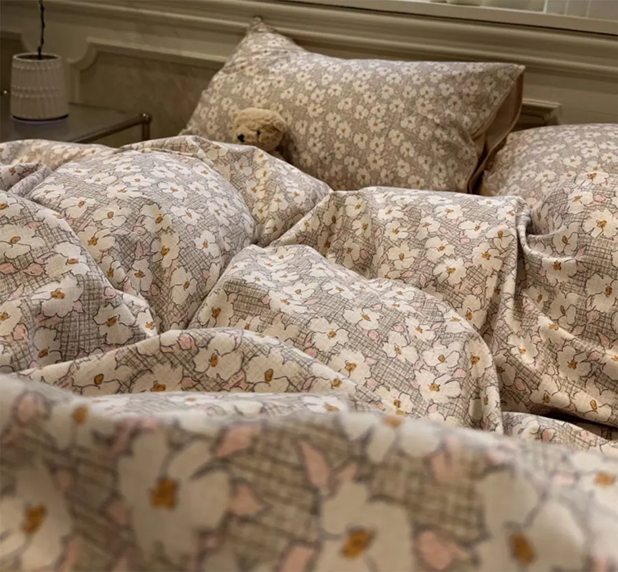 Comfortable pastoral flower bedding set,twin full queen king rustic floral cotton home textile bed sheet pillow case quilt cover
Comfortable pastoral flower bedding set,twin full queen king rustic floral cotton home textile bed sheet pillow case quilt cover