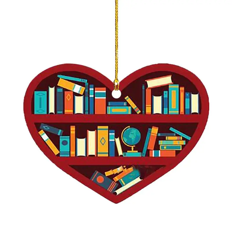 Acrylic Christmas Book Lovers Heart Shaped Bookshelf Hanging Kids Gift Christmas Decorations For Home Happy New Year 2024
Acrylic Christmas Book Lovers Heart Shaped Bookshelf Hanging Kids Gift Christmas Decorations For Home Happy New Year 2024