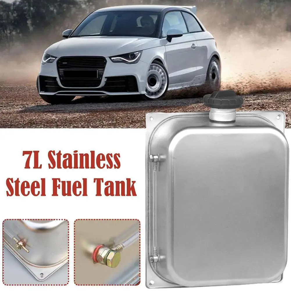 7L Capacity Stainless Steel Gasoline Fuel Tank Petrol Tanks Can For Webasto Heater Universal Heater Car Accessories H2U7
7L Capacity Stainless Steel Gasoline Fuel Tank Petrol Tanks Can For Webasto Heater Universal Heater Car Accessories H2U7