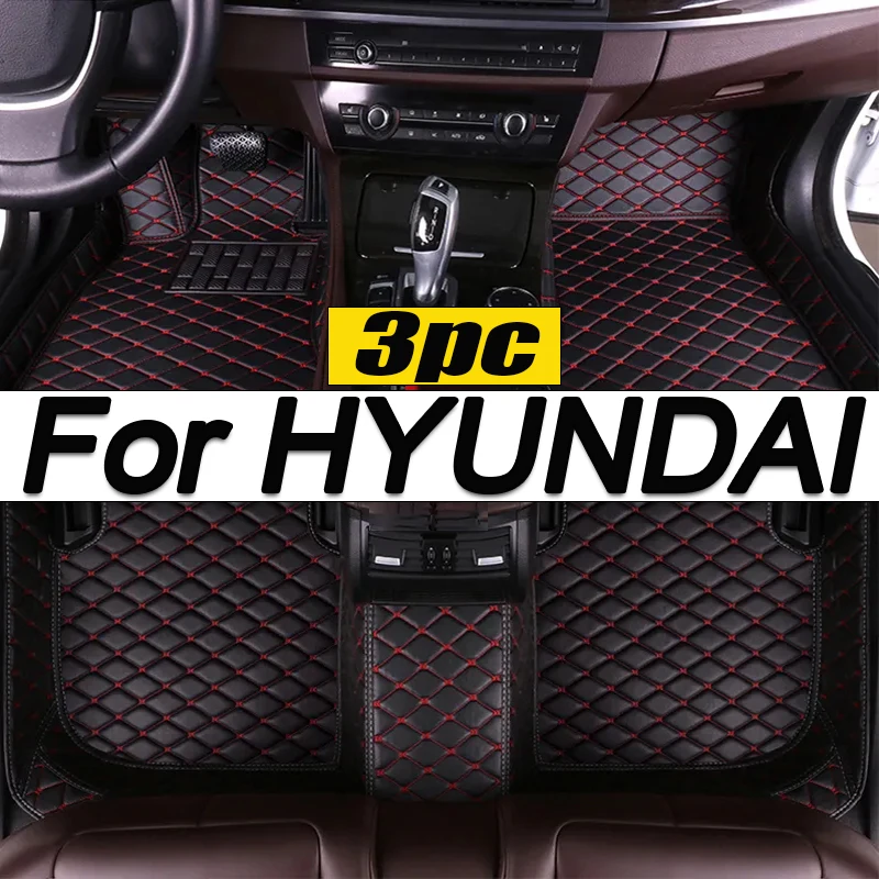 

Car Floor Mats For HYUNDAI Solaris Elantra Sonata Active Accent Creta Encino Equus i30 ix25 ix35 Genesis Kona Car Accessories