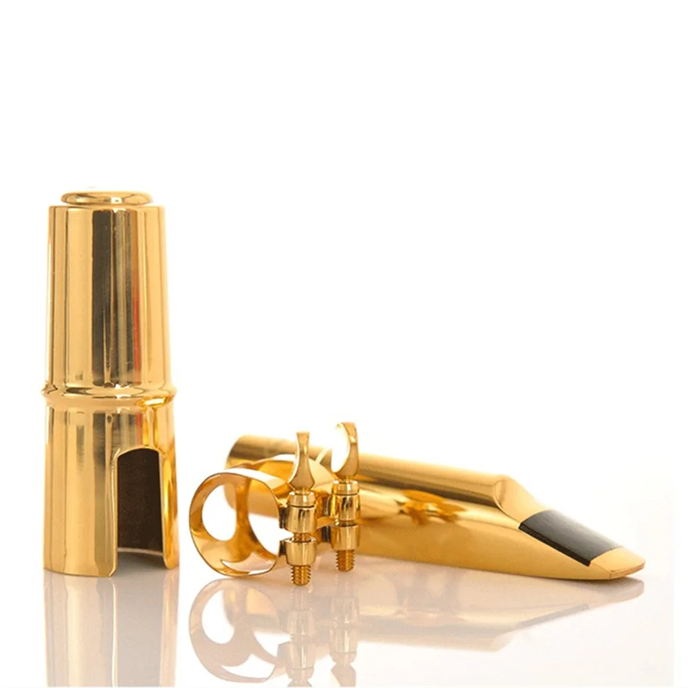 New Mouthpiece Saxophone Mouthpiece 1pc Mouthpiece About 4 *4*10cm Brass Gold Ligature And Cap Lightweight Metal
New Mouthpiece Saxophone Mouthpiece 1pc Mouthpiece About 4 *4*10cm Brass Gold Ligature And Cap Lightweight Metal