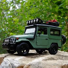 1: 24 Toyota FJ40 FJ Cruiser Alloy Off-road Vehicle Model Die-casting Metal Simulation Children Toy Car Collection Ornament Gift
1: 24 Toyota FJ40 FJ Cruiser Alloy Off-road Vehicle Model Die-casting Metal Simulation Children Toy Car Collection Ornament Gift