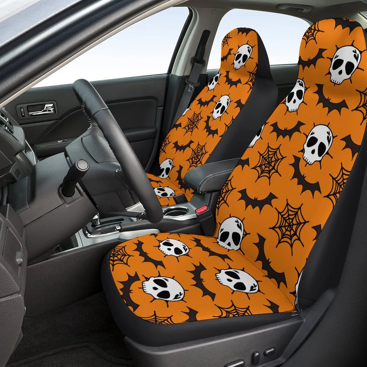 2PCS Car Seat Cover Skull Printing Universal Front Protector Accessories Cushion Full For Most Car Interior Seat Protection
2PCS Car Seat Cover Skull Printing Universal Front Protector Accessories Cushion Full For Most Car Interior Seat Protection