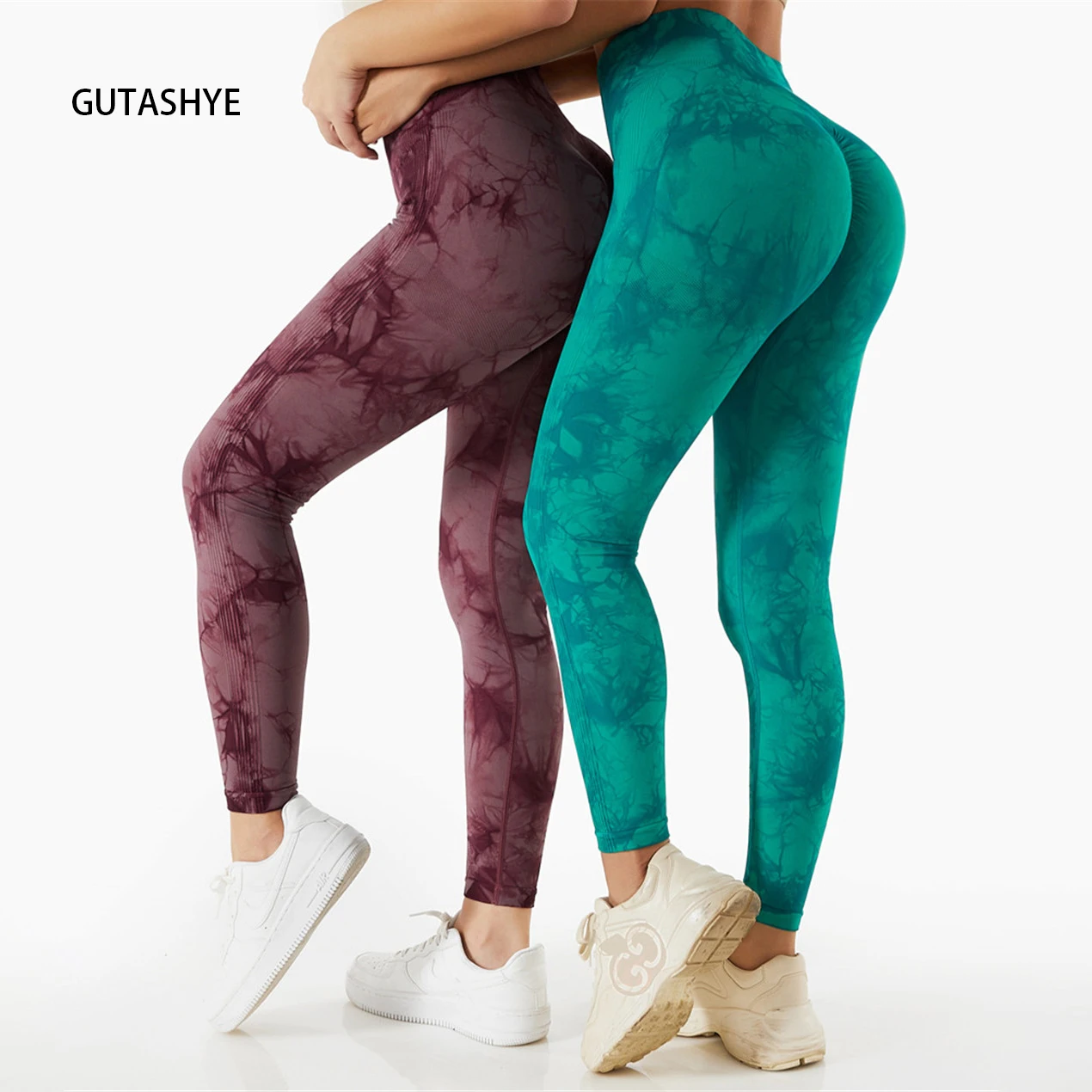 Ladies high waist yoga pants tie-dye breathable abdomen control running training push-up leggings wicking fitness sportswear
Ladies high waist yoga pants tie-dye breathable abdomen control running training push-up leggings wicking fitness sportswear