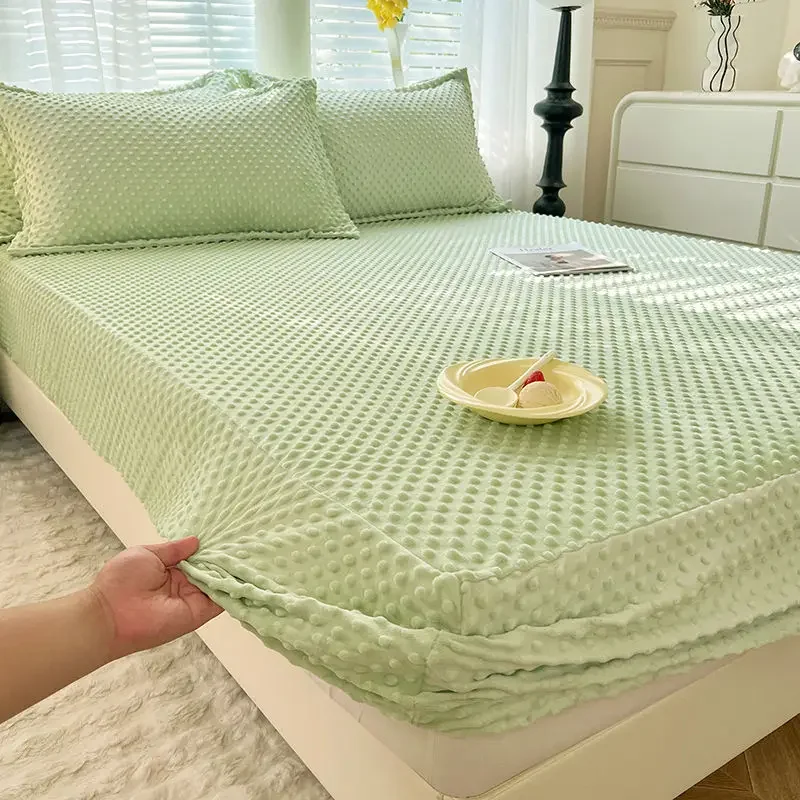 Наматрасник стеганый из хрустального бархата, простыня с антибактериальным натяжением, двуспальная и двуспальная кровать, без наволочки 
Наматрасник стеганый из хрустального бархата, простыня с антибактериальным натяжением, двуспальная и двуспальная кровать, без наволочки