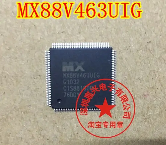 Free shipping MX88V463UIG MXIC QFP-128 IC 10pcs Please leave a message
Free shipping MX88V463UIG MXIC QFP-128 IC 10pcs Please leave a message