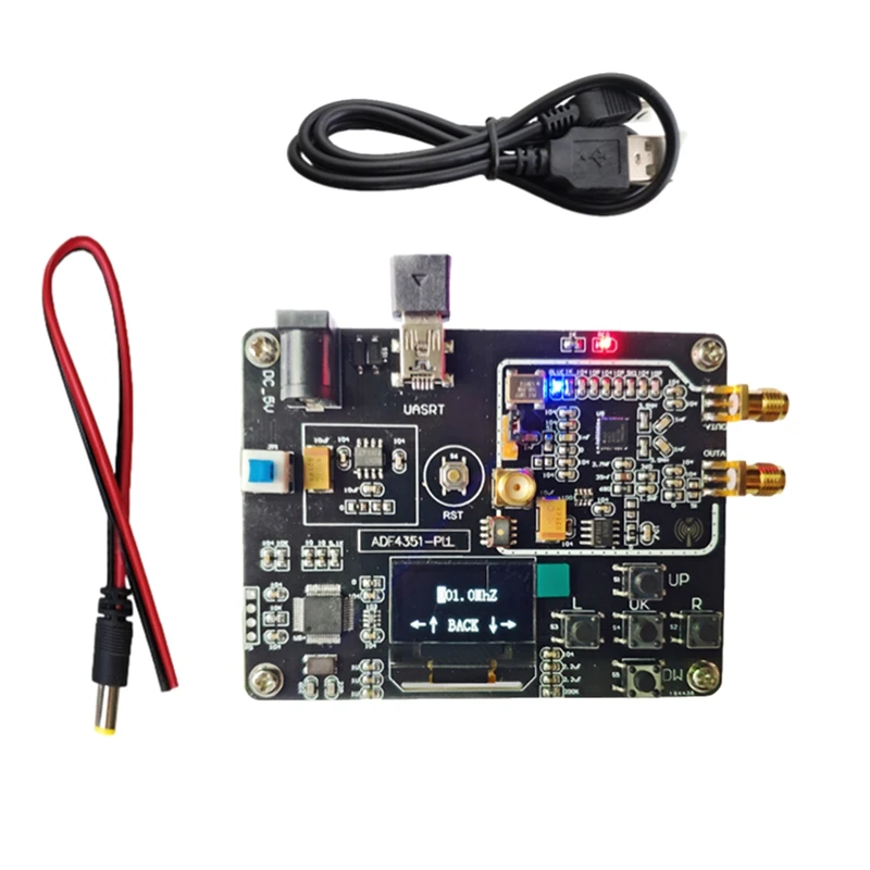 Встроенный модуль ADF4351 35-4,4G STM32, микроконтроллер частоты, уборочная машина, аксессуары, 1 комплект
Встроенный модуль ADF4351 35-4,4G STM32, микроконтроллер частоты, уборочная машина, аксессуары, 1 комплект