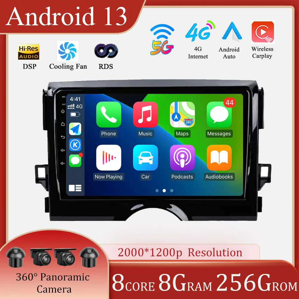 Android 13 для TOYOTA REIZ Mark X 2009 - 2019 Автомобильная интеллектуальная система Радио мультимедийный плеер навигация GPS WIFI 9 дюймов
Android 13 для TOYOTA REIZ Mark X 2009 - 2019 Автомобильная интеллектуальная система Радио мультимедийный плеер навигация GPS WIFI 9 дюймов