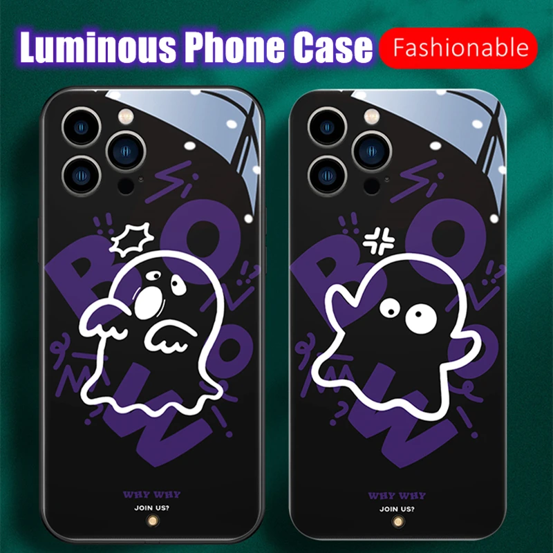 Fashion Ghost LED Light Glowing Luminous Party Clubing Phone Case for Samsung S22 S23 S24 Note 10 20 A32 A53 A73 Plus Ultra
Fashion Ghost LED Light Glowing Luminous Party Clubing Phone Case for Samsung S22 S23 S24 Note 10 20 A32 A53 A73 Plus Ultra