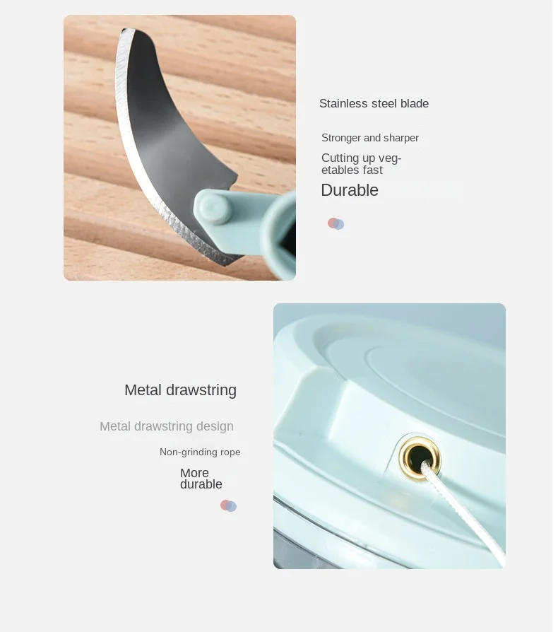 Juego de picadora de alimentos Manual de varios tamaños, picadora de verduras, ajo, cebolla, herramienta de corte manual, dispositivo procesador 25 Juego de picadora de alimentos Juego de picadora de alimentos Manual de varios tamaños, picadora de verduras, ajo, cebolla, herramienta de corte manual, dispositivo procesador » Juego de picadora de alimentos