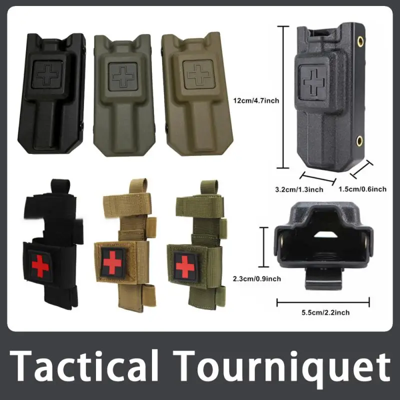 

Outdoor Molle Tactical Tourniquet Case Military Tourniquet Medical First Aid Survival Hunting Emergency Tourniquet Holster