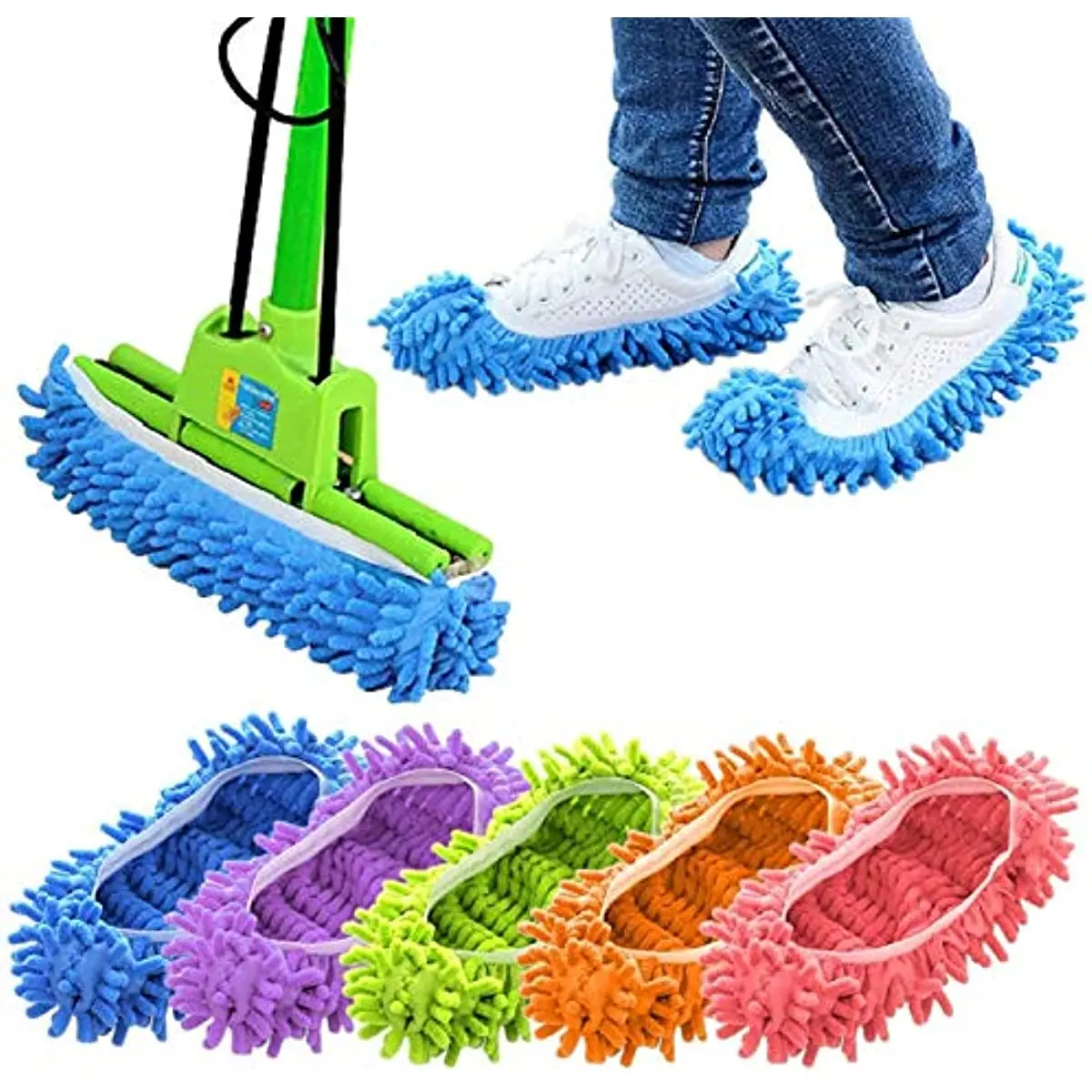 Mop Slippers Dust Cleaning Slippers Cleaning Shoes Home Cloth Cleaning Shoes Cover Reusable Overshoes
Mop Slippers Dust Cleaning Slippers Cleaning Shoes Home Cloth Cleaning Shoes Cover Reusable Overshoes