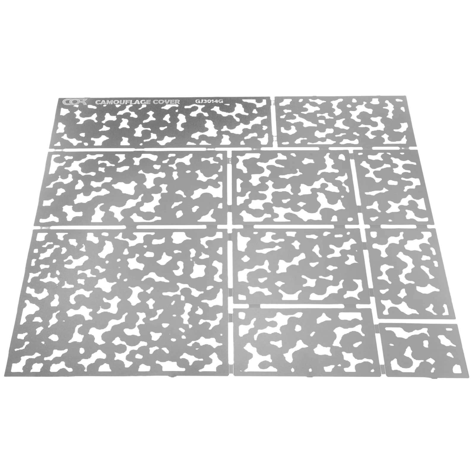 Camo Print Stencils Camouflage Painting Templates Reusable Grass Pattern Stencils
Camo Print Stencils Camouflage Painting Templates Reusable Grass Pattern Stencils