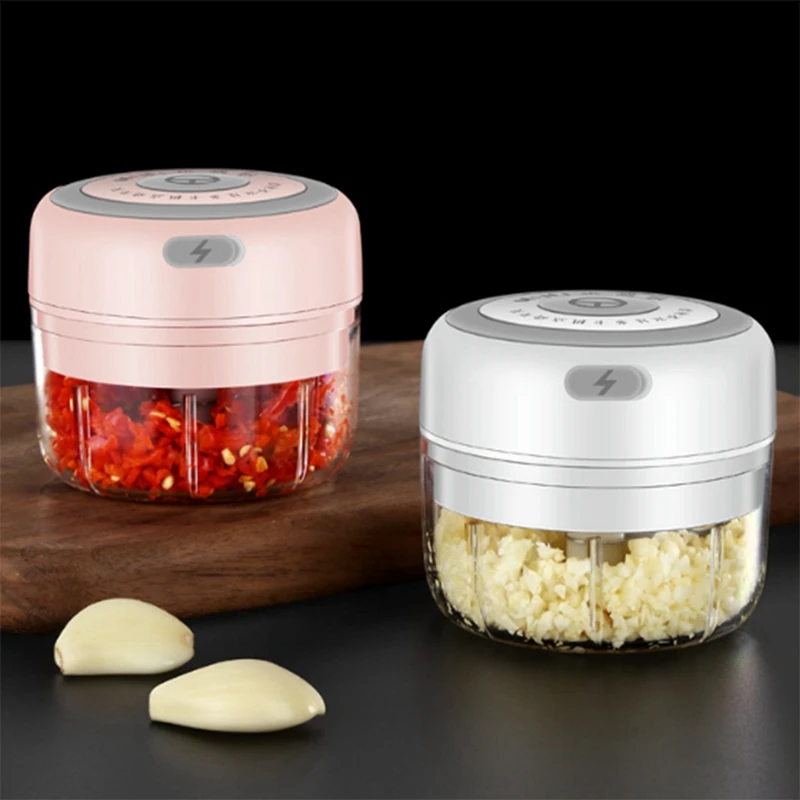 Electric Garlic Masher Mini Chopper Vegetable Chili Mixing Cutting Meat Ginger Masher Machine
Electric Garlic Masher Mini Chopper Vegetable Chili Mixing Cutting Meat Ginger Masher Machine