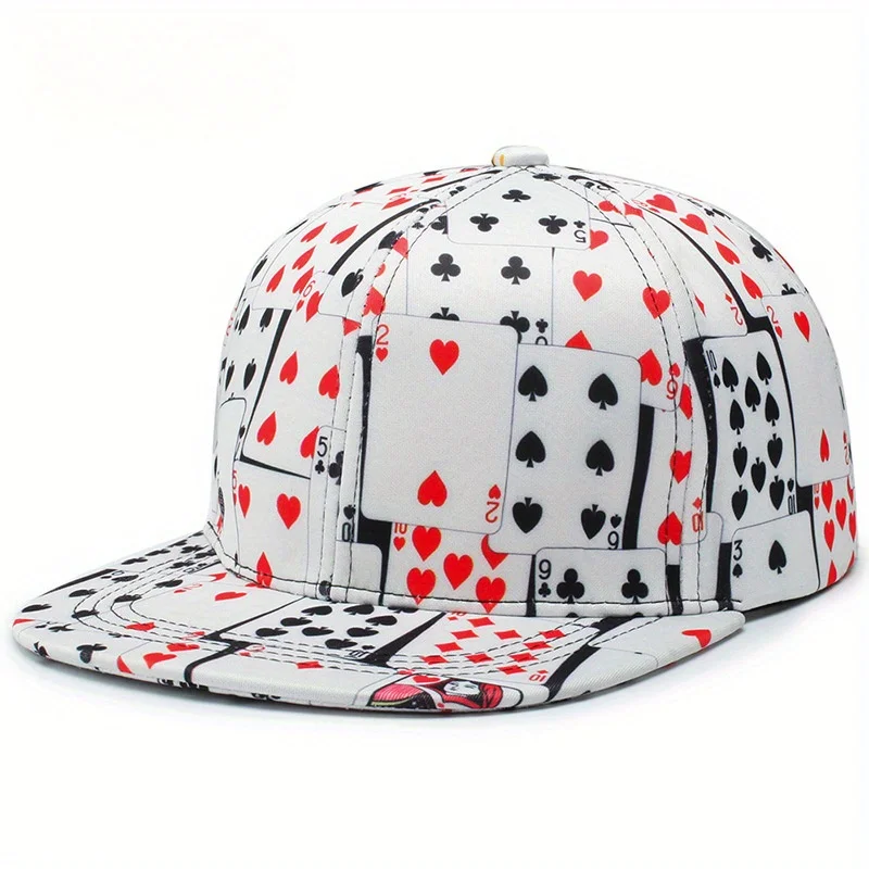 Embroidery Snapback Baseball Caps For Men Hip Hop Poker Flat Cap Male Casual Outdoor Sports Sun Hats Adjustable Trucker Hat
Embroidery Snapback Baseball Caps For Men Hip Hop Poker Flat Cap Male Casual Outdoor Sports Sun Hats Adjustable Trucker Hat