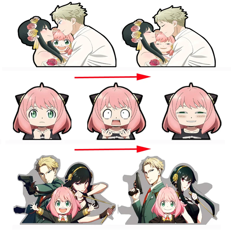 1pcs Spy X Family 3D Motion Stickers Waterproof Graffiti Decals for Cars,Phone,Laptop, Refrigerator,Luggage Anime Sticker
1pcs Spy X Family 3D Motion Stickers Waterproof Graffiti Decals for Cars,Phone,Laptop, Refrigerator,Luggage Anime Sticker