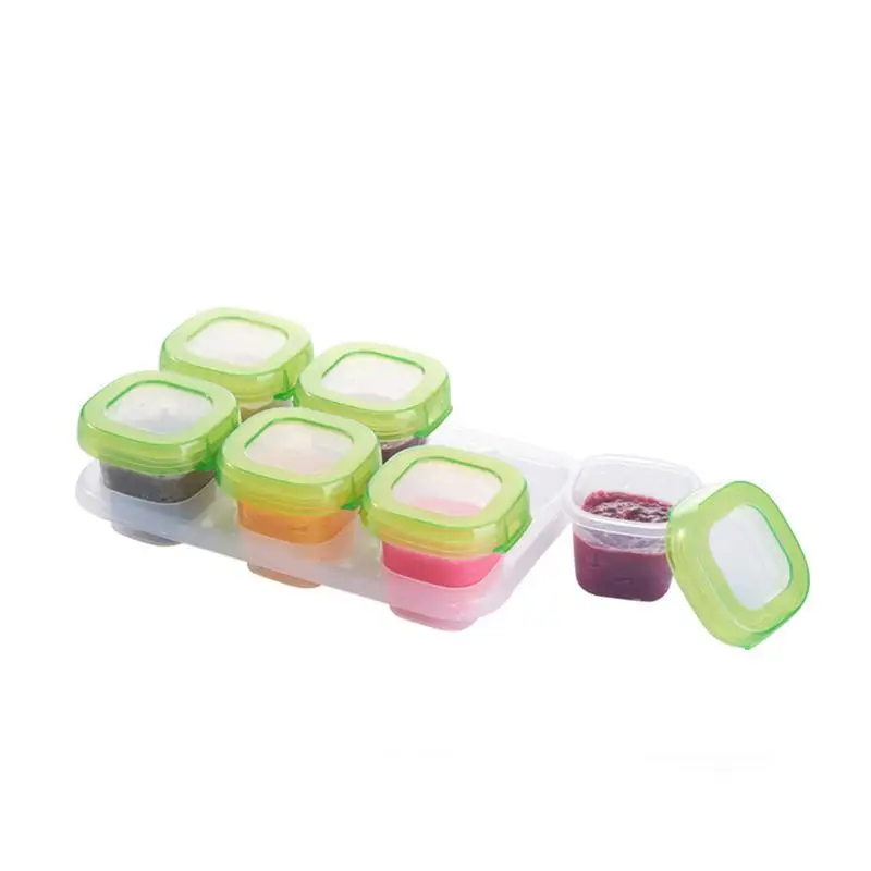 

Infant Food Storage Box Sealed Keep Fresh Box Leakproof Supplement Bowl Green Home Wedding Infant Food Storage Containers
