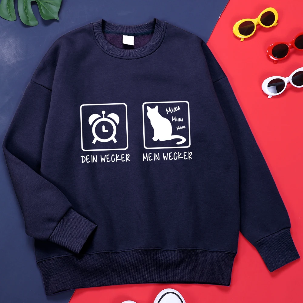 Cat My Alarm Clock Your Alarm Clock Man Hoodie Comfortable Basic Streetwear Daily Quality Sweatshirts Casual Creativity Clothes
Cat My Alarm Clock Your Alarm Clock Man Hoodie Comfortable Basic Streetwear Daily Quality Sweatshirts Casual Creativity Clothes