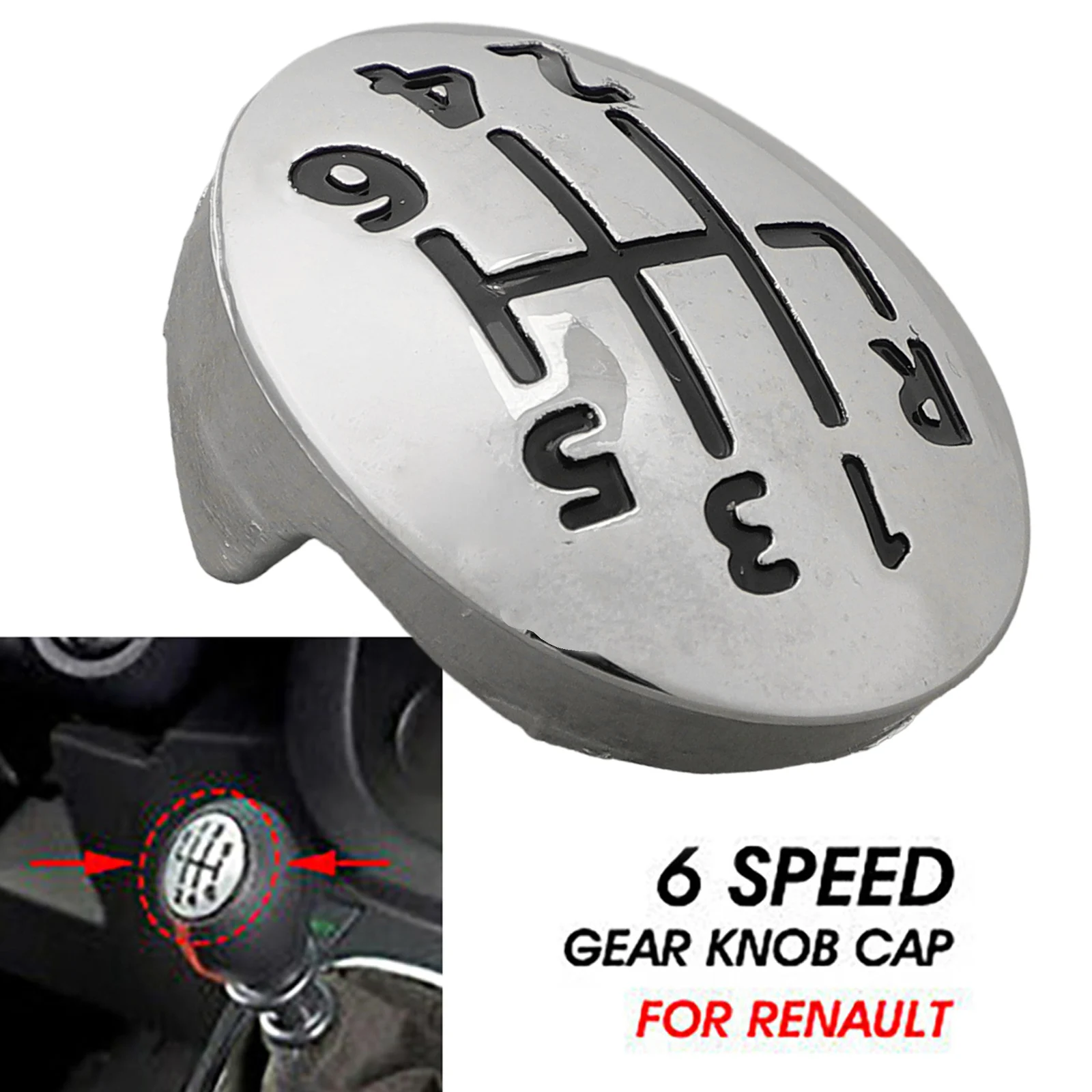 Lever Cap Cover Gear Knob Cap For Renault Clio Megane Scenic High Quality Practical To Use Replacement 1 Pcs 6 Speed Gear
Lever Cap Cover Gear Knob Cap For Renault Clio Megane Scenic High Quality Practical To Use Replacement 1 Pcs 6 Speed Gear