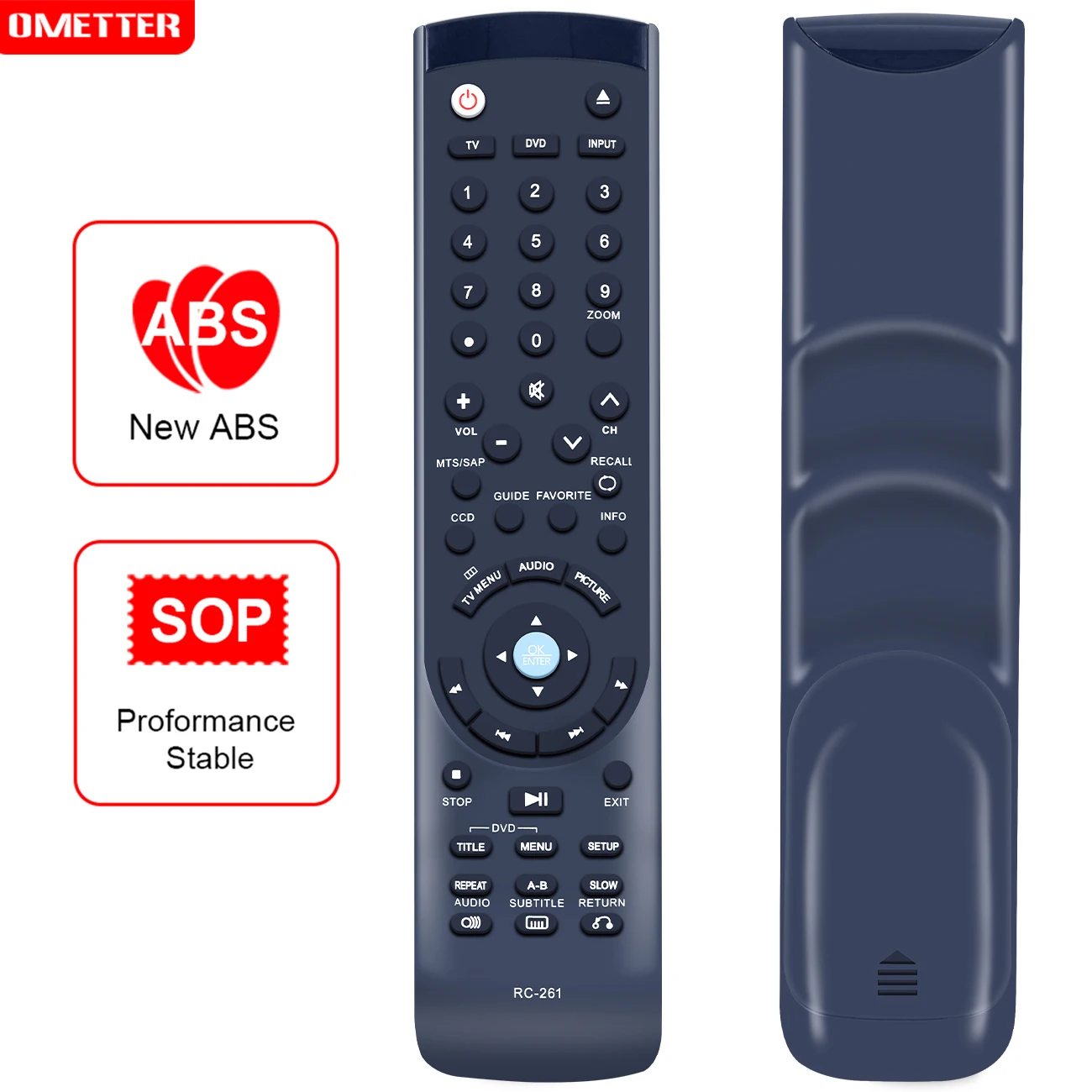 

Remote Control fit for Insignia LCD TV/DVD Combo NS-LDVD19Q-10A NS-LDVD32Q-10A NS-LDVD26Q-10A