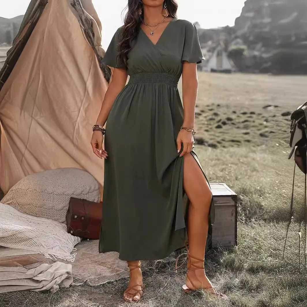 vestidos verano moda 2024 dress for women vestidos elegantes para mujeres long dresses robes longues ropa para mujer summer robe 
vestidos verano moda 2024 dress for women vestidos elegantes para mujeres long dresses robes longues ropa para mujer summer robe