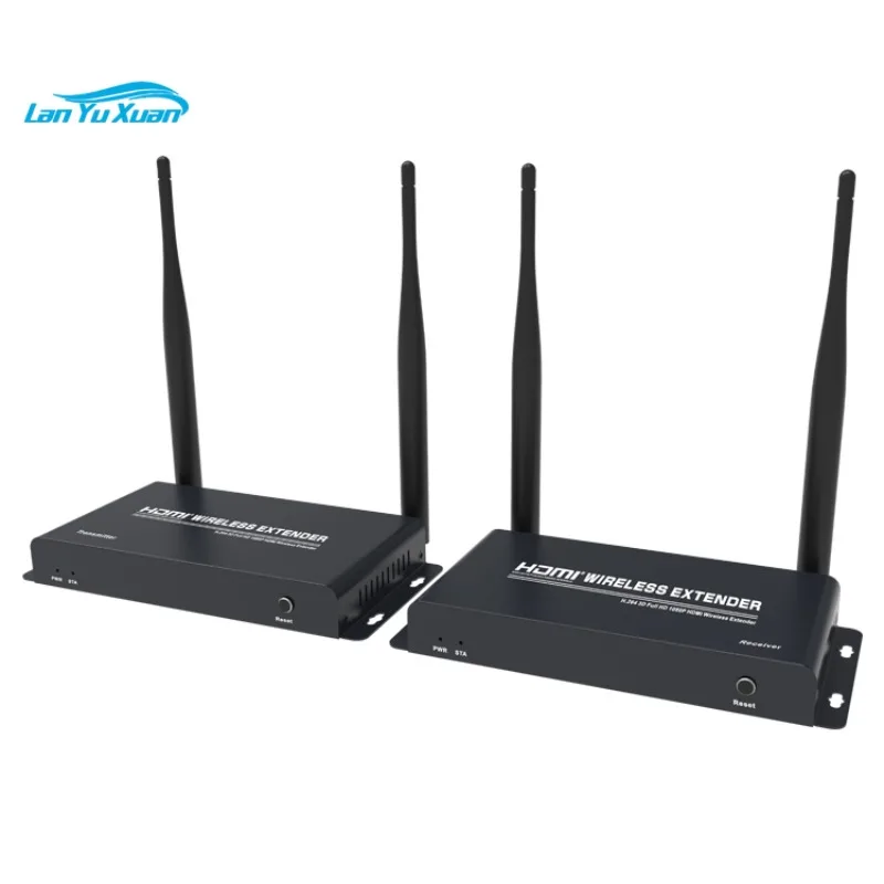 1080 p 200m Wireless Video Transmitter Receiver HD--MI H.264 TCP/IP protocol Wireless Extender
1080 p 200m Wireless Video Transmitter Receiver HD--MI H.264 TCP/IP protocol Wireless Extender