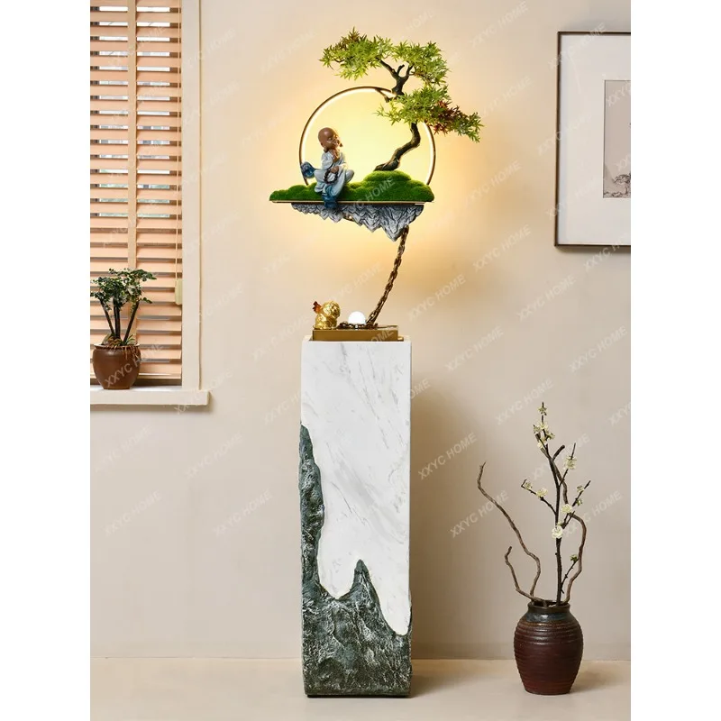 Living Room Entrance Hyundai Simple and Light Luxury Company Creative Circulating Water Home Decorations
Living Room Entrance Hyundai Simple and Light Luxury Company Creative Circulating Water Home Decorations